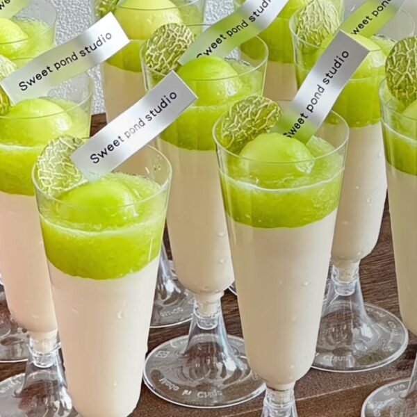 Milk Jelly with Grape